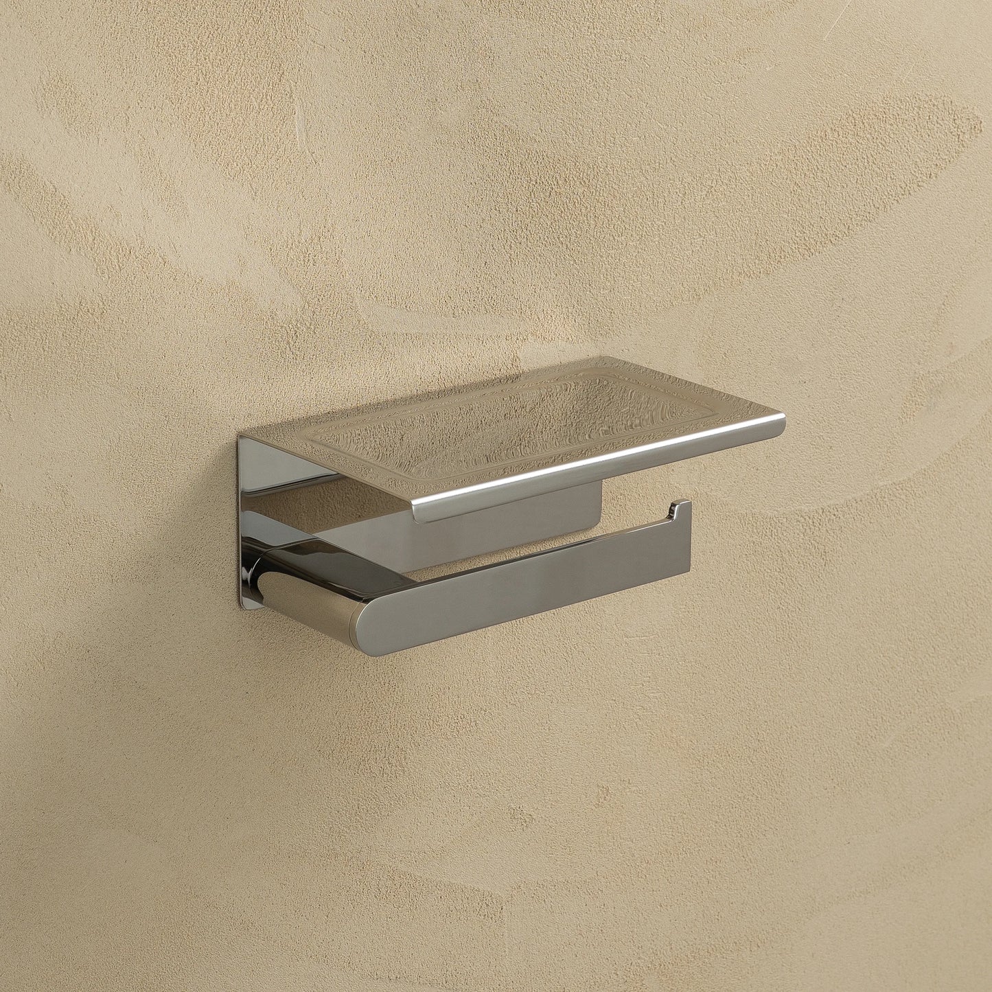 Dawson Toilet Paper Holder w/ Shelf