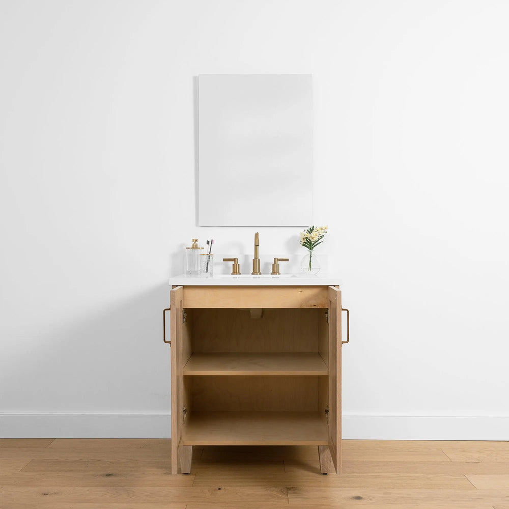 
                  
                    Bridgeport 30", Teodor® White Oak Vanity w/ Doors Teodor Bathroom VanityCanada
                  
                