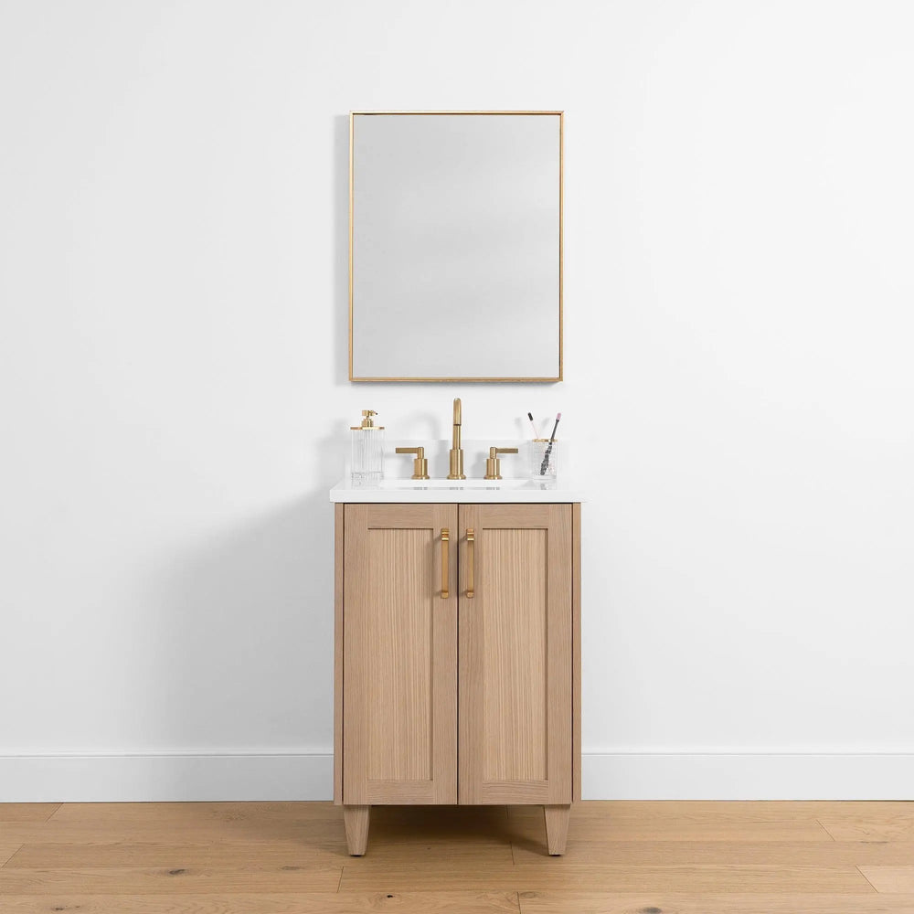 
                  
                    Bridgeport SLIM, 24" Teodor® White Oak Vanity w/ Doors Teodor Bathroom VanityCanada
                  
                