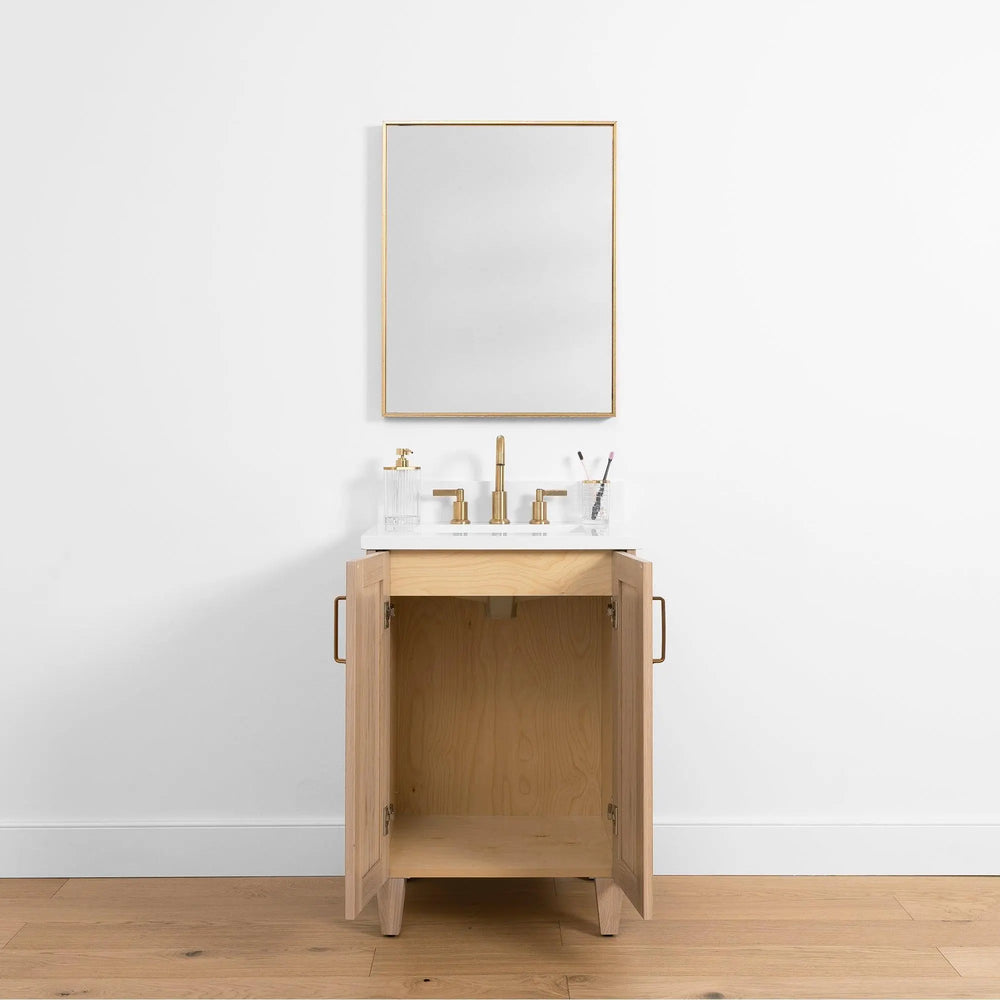 
                  
                    Bridgeport SLIM, 24" Teodor® White Oak Vanity w/ Doors Teodor Bathroom VanityCanada
                  
                