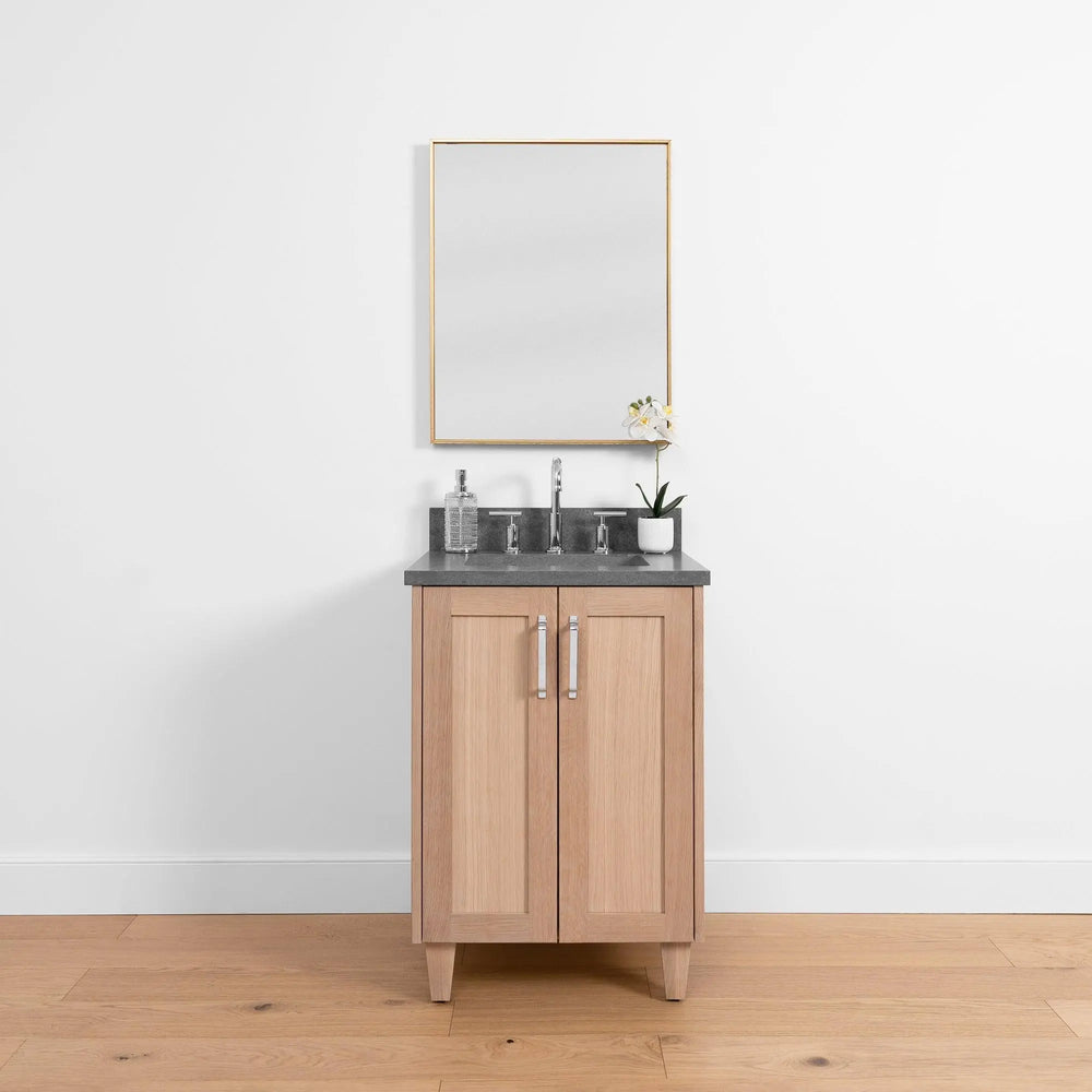 
                  
                    Bridgeport 24", Teodor® White Oak Vanity w/ Doors Teodor Bathroom VanityCanada
                  
                