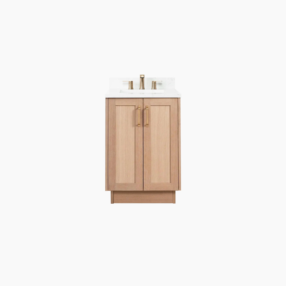 
                  
                    Bridgeport SLIM 24" White Oak Bathroom Vanity
                  
                