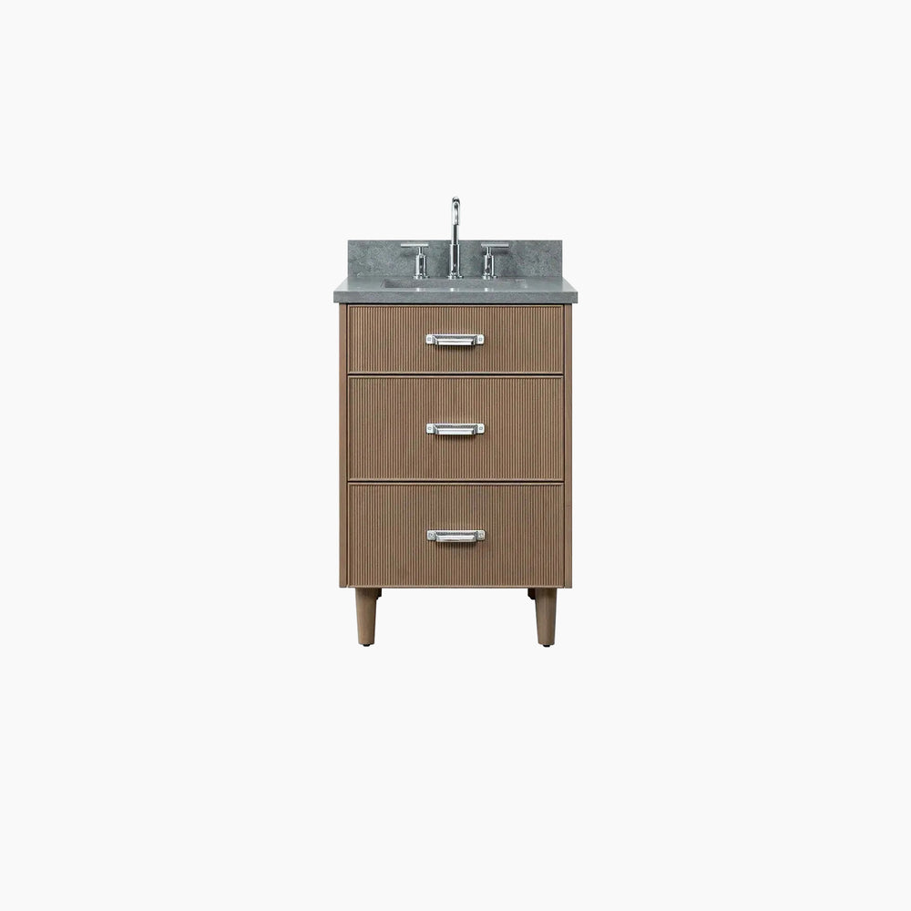 Malibu 24" Almond Coast Bathroom Vanity - All Drawers