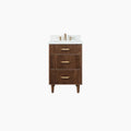 
                  
                    Malibu SLIM 24" American Black Walnut Bathroom Vanity - All Drawers Teodor Bathroom Vanity Canada
                  
                