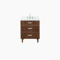 
                  
                    Malibu SLIM 30" American Black Walnut Bathroom Vanity - All Drawers Teodor Bathroom Vanity Canada
                  
                