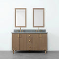 
                  
                    Malibu SLIM 60" Almond Coast Bathroom Vanity, Double Sink Teodor Bathroom Vanity Canada
                  
                