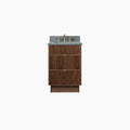 
                  
                    Malibu SLIM 24" American Black Walnut Bathroom Vanity - All Drawers Teodor Bathroom Vanity Canada
                  
                