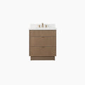 
                  
                    Malibu 30" Almond Coast Bathroom Vanity - All Drawers
                  
                