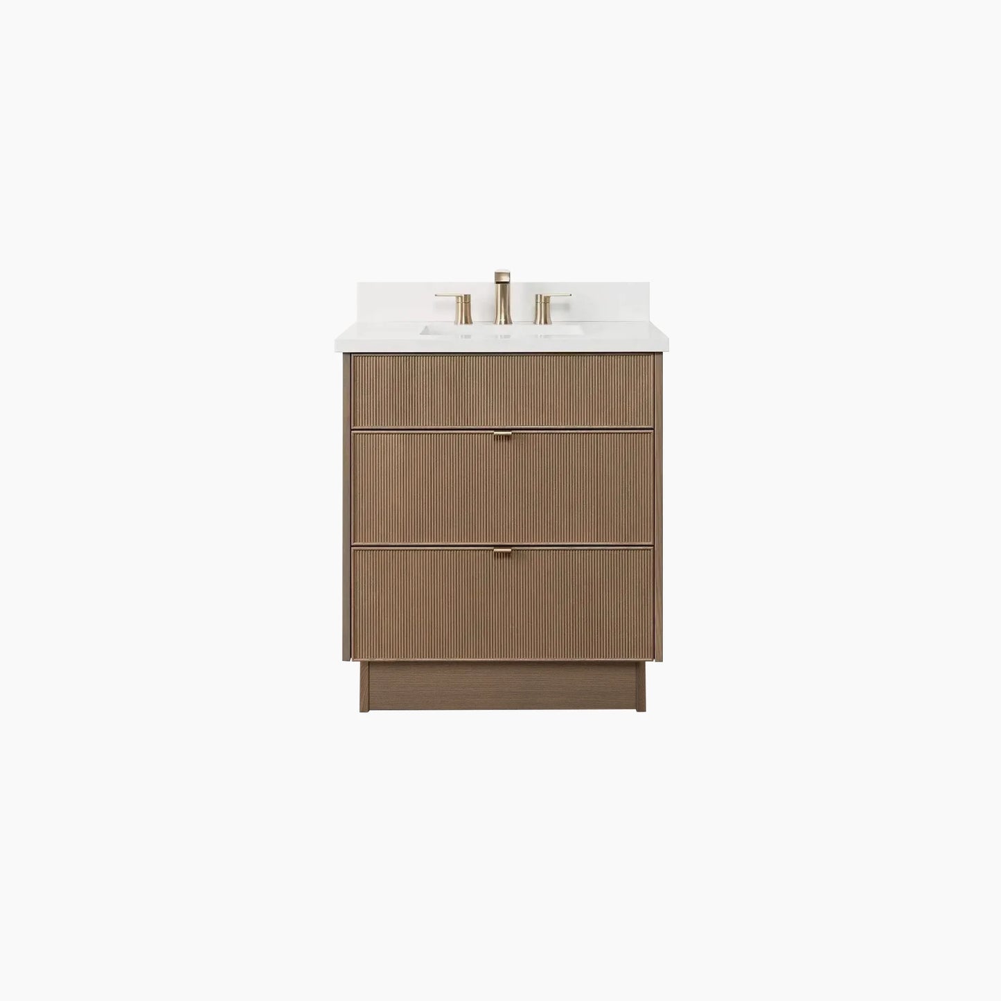 
                  
                    Malibu 30" Almond Coast Bathroom Vanity - All Drawers
                  
                