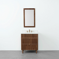 
                  
                    Malibu 30" American Black Walnut Bathroom Vanity - Teodor Vanities
                  
                