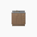 
                  
                    Malibu 36" Almond Coast Bathroom Vanity, Left Sink
                  
                