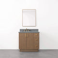 
                  
                    Malibu 36" Almond Coast Bathroom Vanity, Left Sink
                  
                