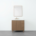 
                  
                    Malibu 36", Teodor® Almond Coast Vanity, Left Sink Teodor Bathroom VanityCanada
                  
                