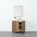
                  
                    Malibu 36", Teodor® Almond Coast Vanity, Right Sink Teodor Bathroom VanityCanada
                  
                