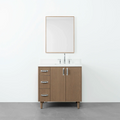 
                  
                    Malibu 36", Teodor® Almond Coast Vanity, Right Sink Teodor Bathroom VanityCanada
                  
                