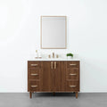 
                  
                    Malibu 48" American Black Walnut Bathroom Vanity - Teodor Vanities
                  
                