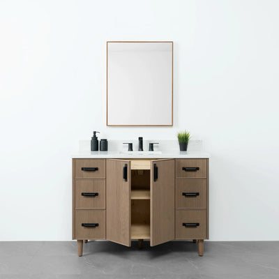 Malibu 48", Teodor® Almond Coast Vanity Teodor Bathroom VanityCanada