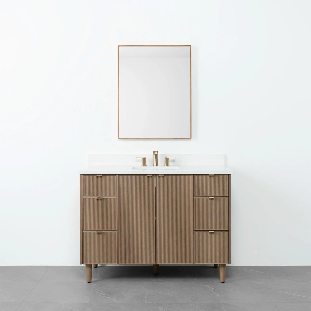 
                  
                    Malibu 48", Teodor® Almond Coast Vanity Teodor Bathroom VanityCanada
                  
                