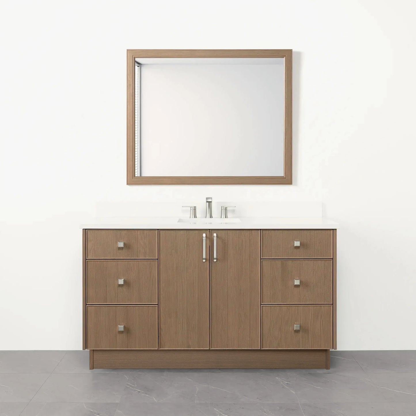 
                  
                    Malibu 60" Almond Coast Bathroom Vanity
                  
                