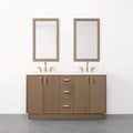 
                  
                    Malibu SLIM 60" Almond Coast Bathroom Vanity, Double Sink
                  
                