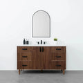 
                  
                    Malibu 60" American Black Walnut Bathroom Vanity - Teodor Vanities
                  
                