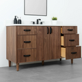 
                  
                    Malibu 60" American Black Walnut Bathroom Vanity - Teodor Vanities
                  
                
