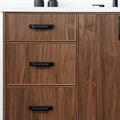 
                  
                    Malibu 60" American Black Walnut Bathroom Vanity - Teodor Vanities
                  
                