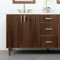 
                  
                    Malibu 72" American Black Walnut Bathroom Vanity, Double Sink - Teodor Vanities
                  
                