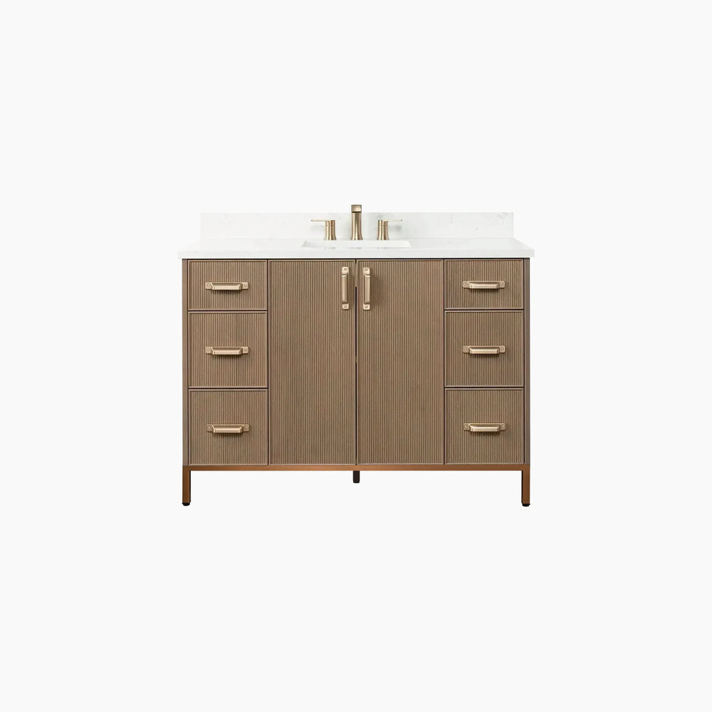
                  
                    Malibu 48" Almond Coast Bathroom Vanity
                  
                