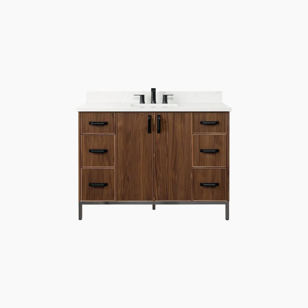 
                  
                    Malibu 48" American Black Walnut Bathroom Vanity
                  
                