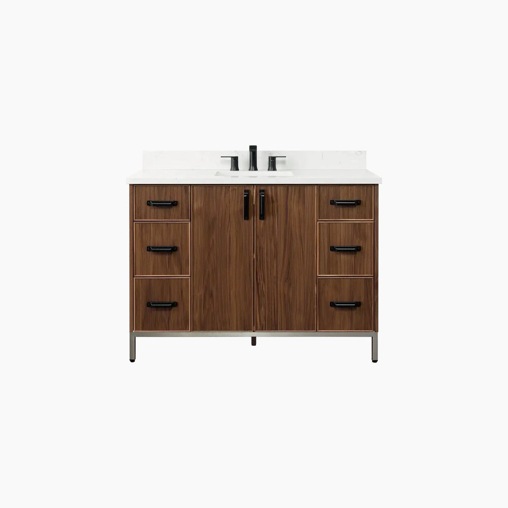 
                  
                    Malibu 48" American Black Walnut Bathroom Vanity
                  
                