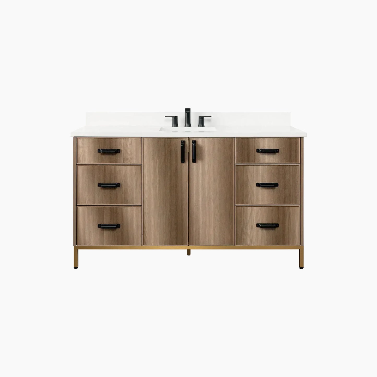 
                  
                    Malibu 60" Almond Coast Bathroom Vanity
                  
                