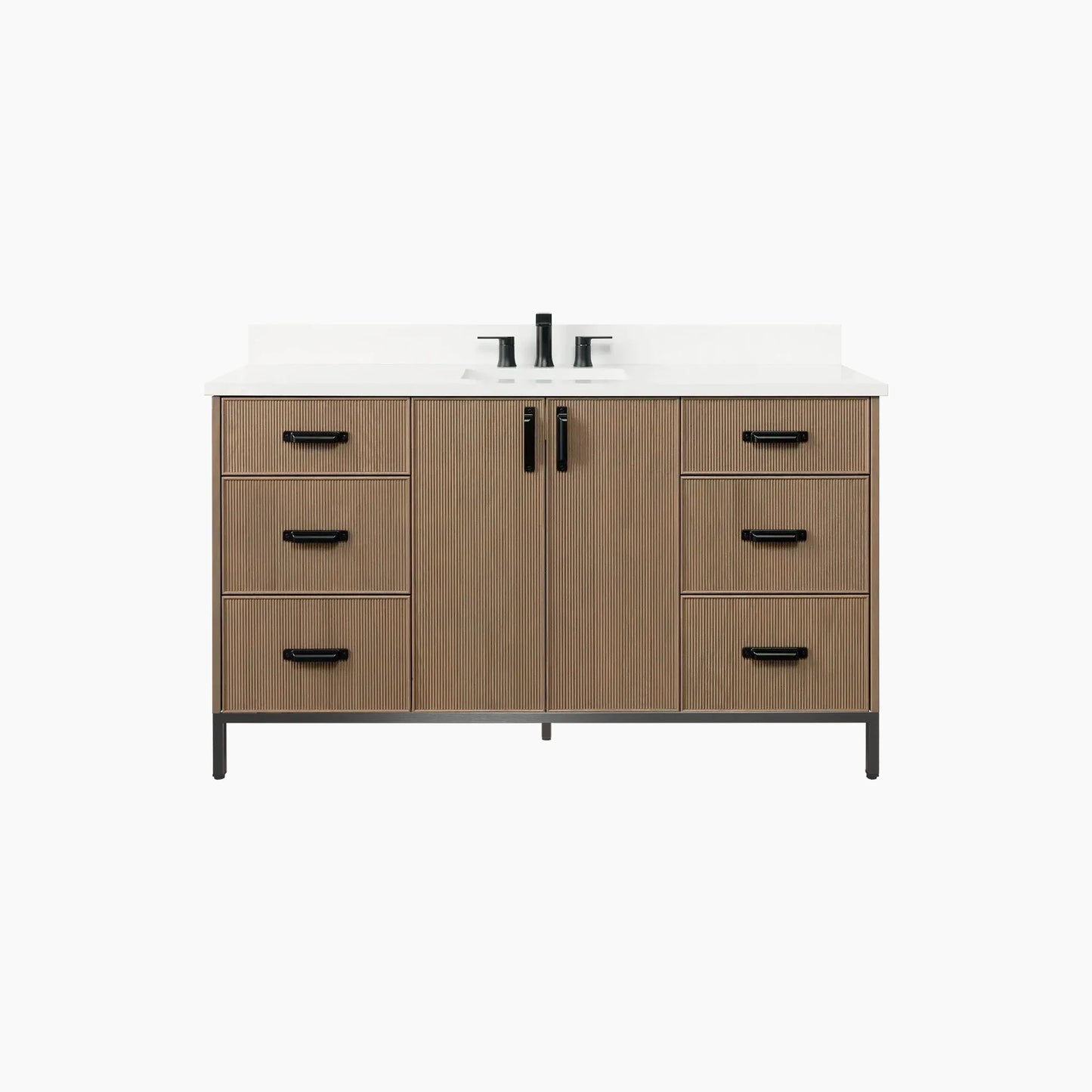 
                  
                    Malibu 60" Almond Coast Bathroom Vanity
                  
                