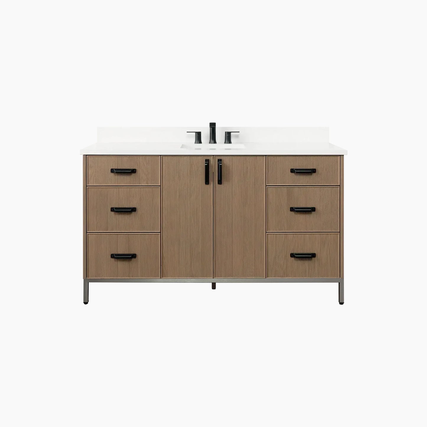 
                  
                    Malibu 60" Almond Coast Bathroom Vanity
                  
                