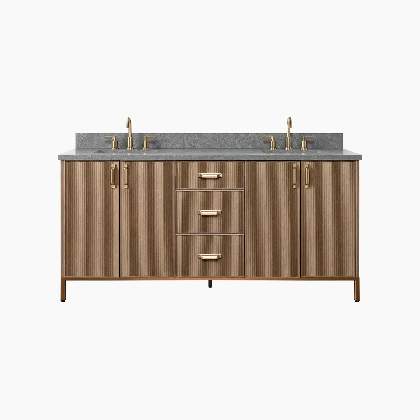 
                  
                    Malibu 72" Almond Coast Bathroom Vanity, Double Sink
                  
                