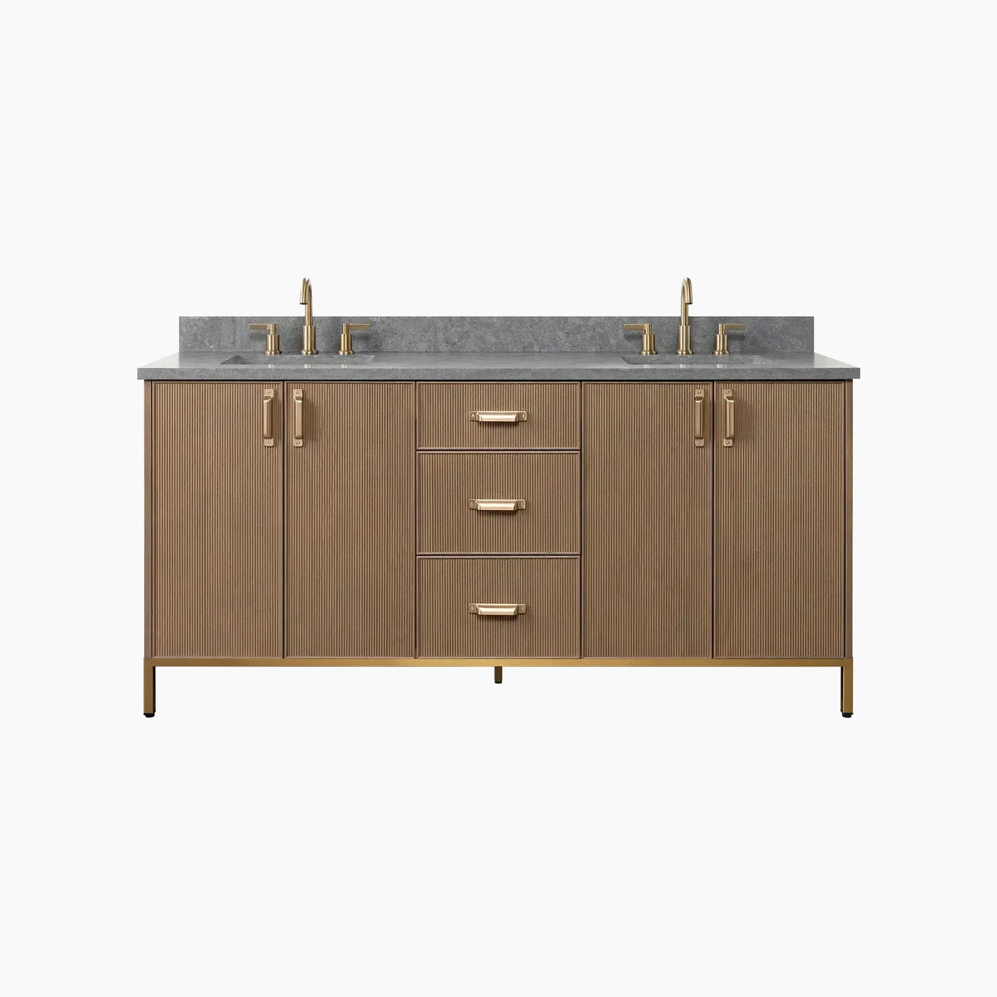 
                  
                    Malibu 72" Almond Coast Bathroom Vanity, Double Sink
                  
                