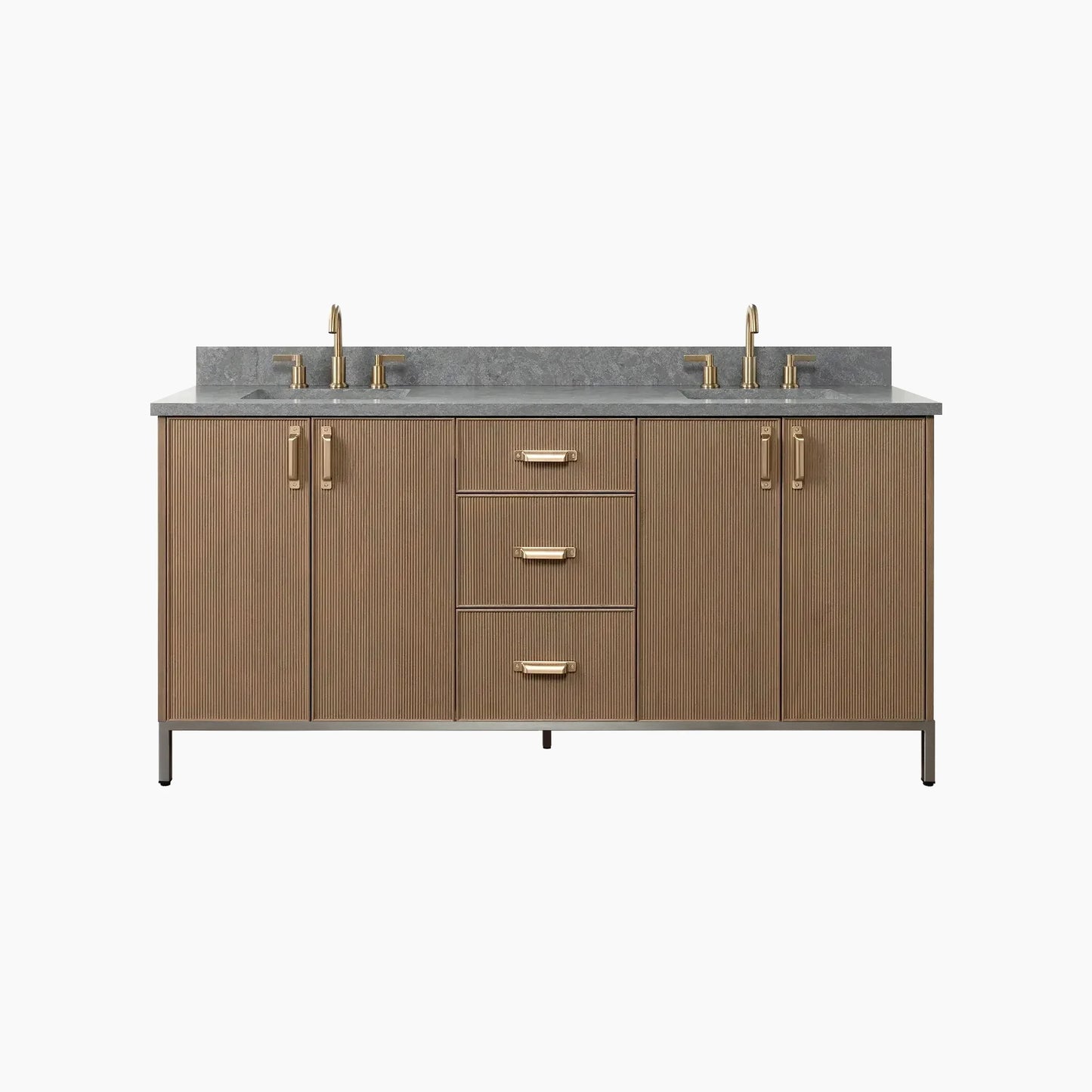 
                  
                    Malibu 72" Almond Coast Bathroom Vanity, Double Sink
                  
                