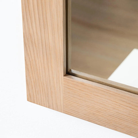 Natural White Oak Mirror 44