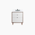 
                  
                    Sidney SLIM 30" Gloss White Bathroom Vanity - All Drawers Teodor Bathroom Vanity Canada
                  
                