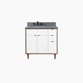 
                  
                    Sidney SLIM 36" Gloss White Bathroom Vanity, Left Sink Teodor Bathroom Vanity Canada
                  
                