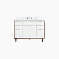 
                  
                    Sidney SLIM 48" Gloss White Bathroom Vanity Teodor Bathroom Vanity Canada
                  
                