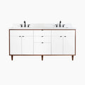 
                  
                    Sidney SLIM 72" Gloss White Bathroom Vanity, Double Sink Teodor Bathroom Vanity Canada
                  
                