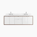 
                  
                    Sidney SLIM 72" Wall Mount Gloss White Bathroom Vanity, Double Sink Teodor Bathroom Vanity Canada
                  
                