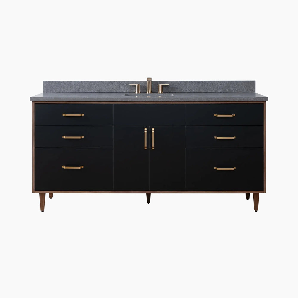 
                  
                    Sidney SLIM 72" Matte Black Bathroom Vanity
                  
                