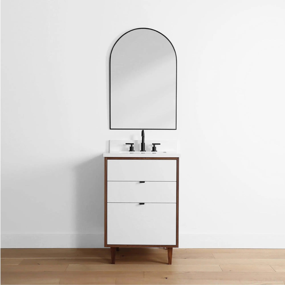 
                  
                    Sidney 24", Teodor® Modern Gloss White Vanity Teodor Bathroom VanityCanada
                  
                