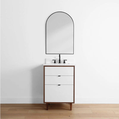 Sidney 24", Teodor® Modern Gloss White Vanity Teodor Bathroom VanityCanada