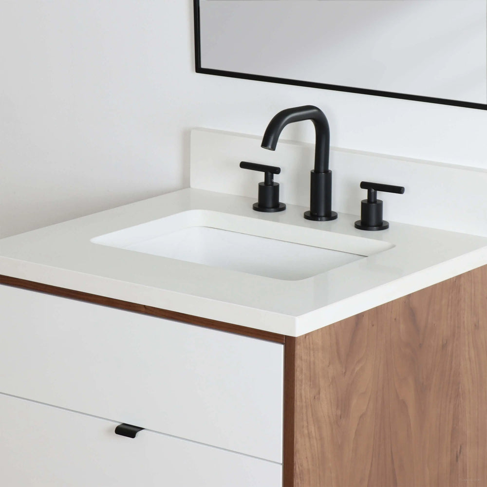 
                  
                    Sidney 24" Gloss White Bathroom Vanity - All Drawers
                  
                