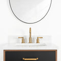 
                  
                    Sidney 24" Matte Black Bathroom Vanity - All Drawers
                  
                