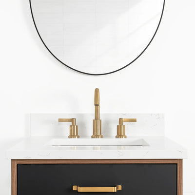 Sidney 24" Matte Black Bathroom Vanity