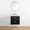 
                  
                    Sidney 24", Teodor® Modern Wall Mount Matte Black Vanity Teodor Bathroom VanityCanada
                  
                